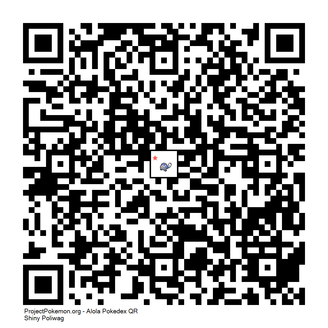 Cdigo QR de Poliwag variocolor